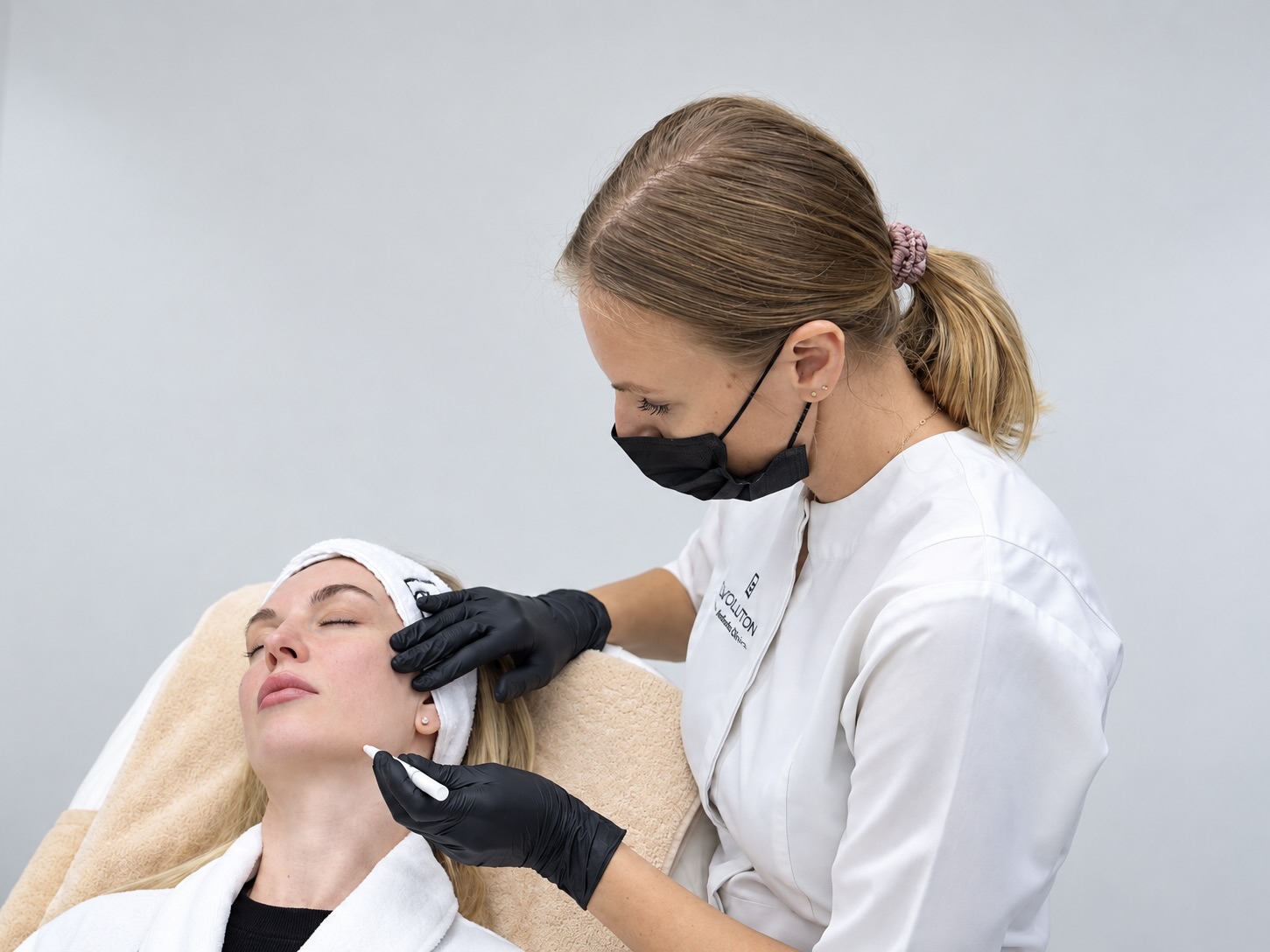Sculptra collagen stimulation at Evolution Aesthetics Clinic
