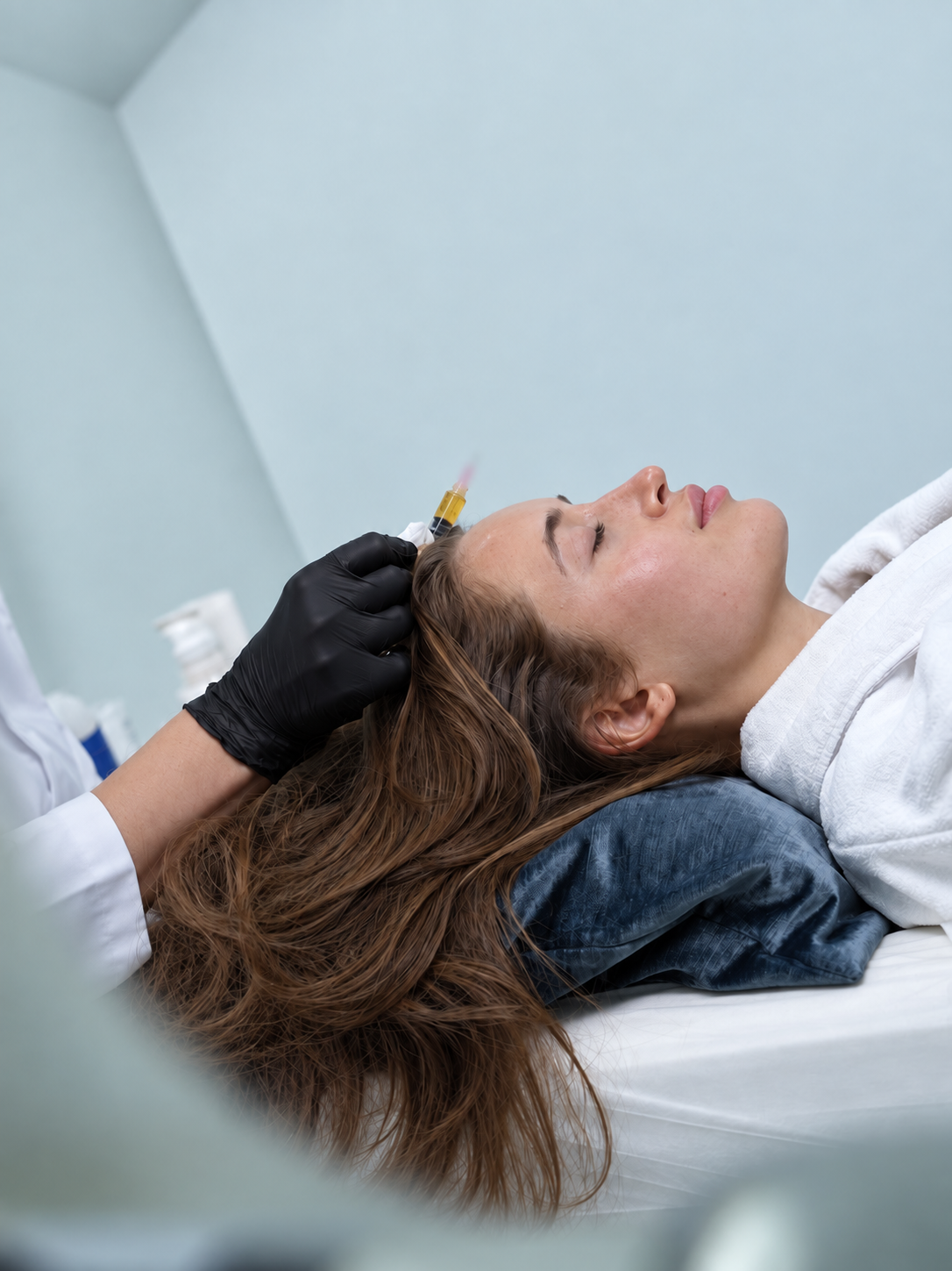 Portrait of Dr Yulia Krasnaya at Evolution Aesthetics Clinic
