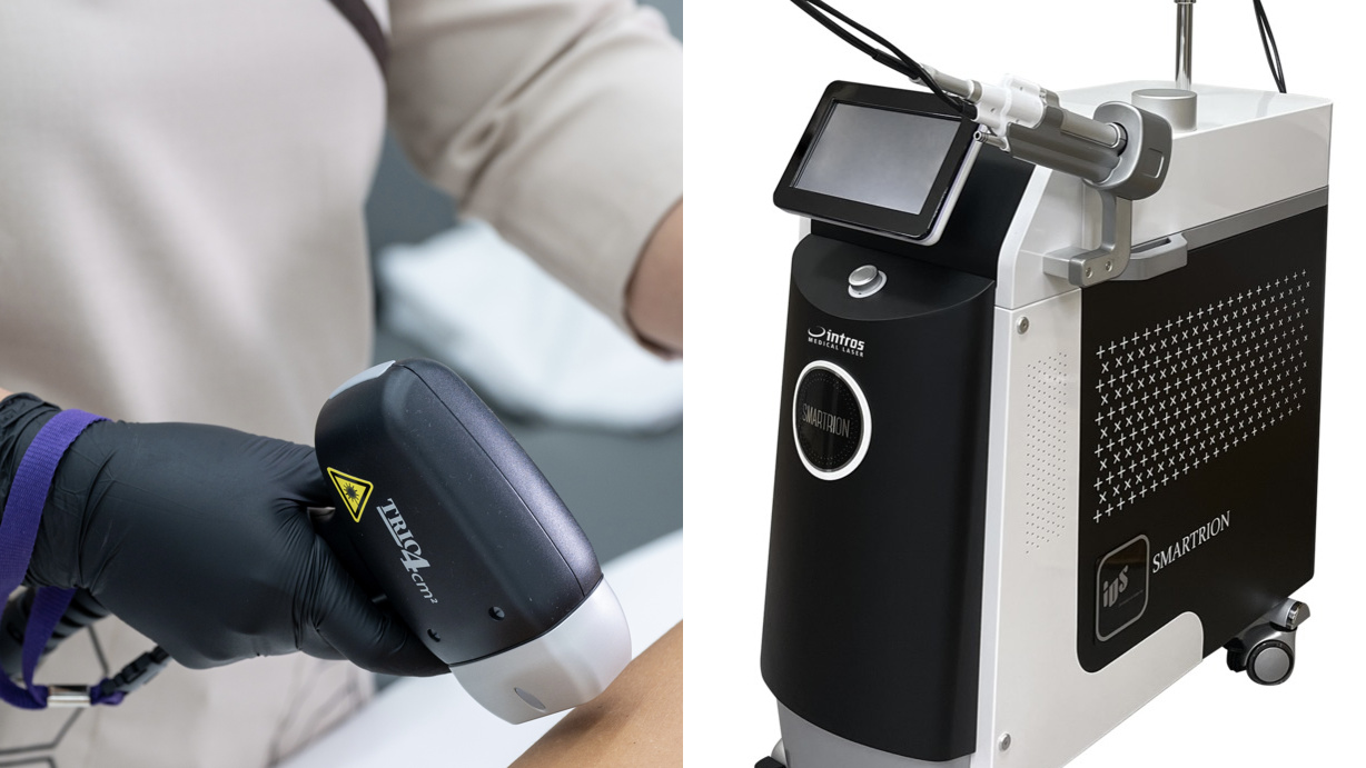 Soprano laser hair removal handpiece and Alexandrite laser hair removal device